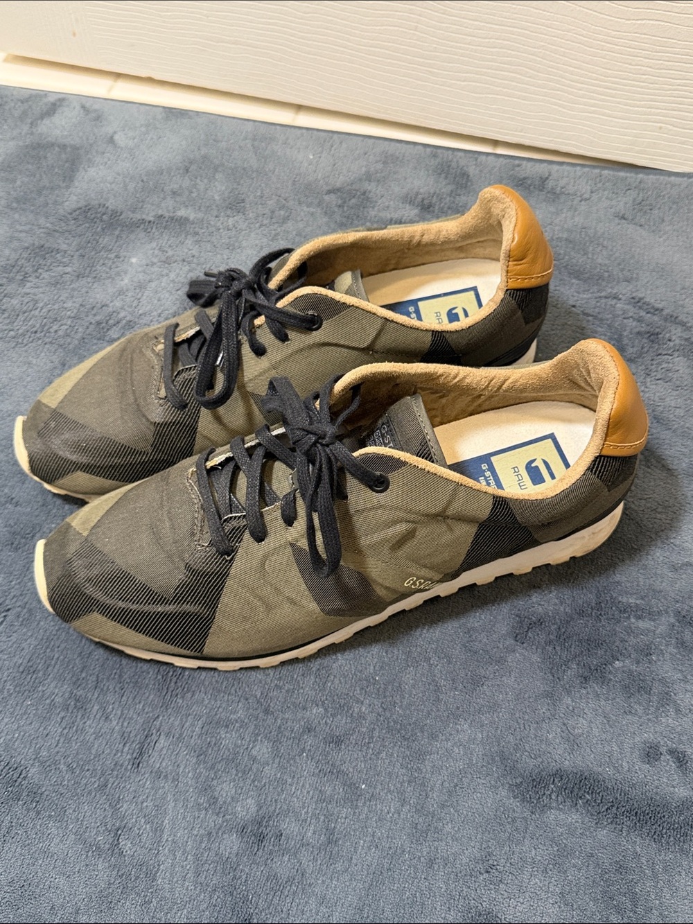 G-Star Raw Mens Camouflage Sneakers NEVER WORN size 11